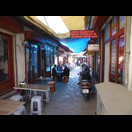 Eine Gasse in der Altstadt von Muğla